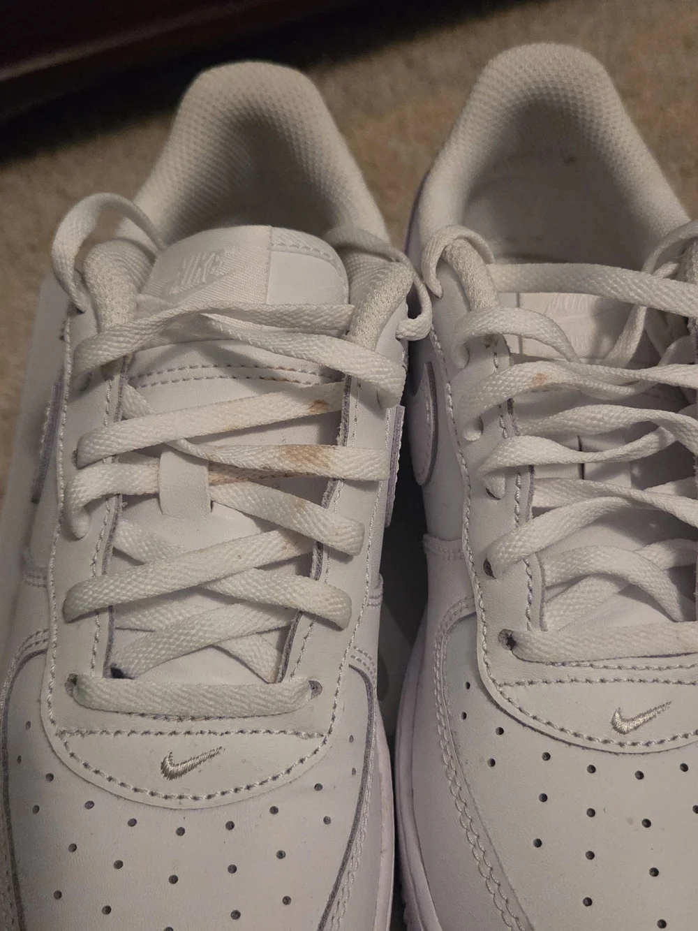 Force 1 LE (PS), In Good Shape, Stain On Shoe String